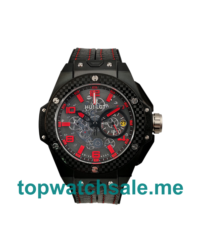 UK 48MM Replica Hublot Big Bang Ferrari 402.QU.0113.WR Tungsten Steel Watches