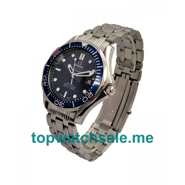 UK 41MM Blue Dials Omega Seamaster 300M 212.30.41.20.01.005 Replica Watches