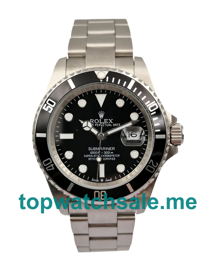 UK 40MM Black Dials Rolex Submariner 116610 LN Replica Watches