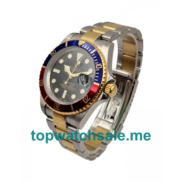 UK 40MM Black Dials Rolex Submariner 116613 Replica Watches