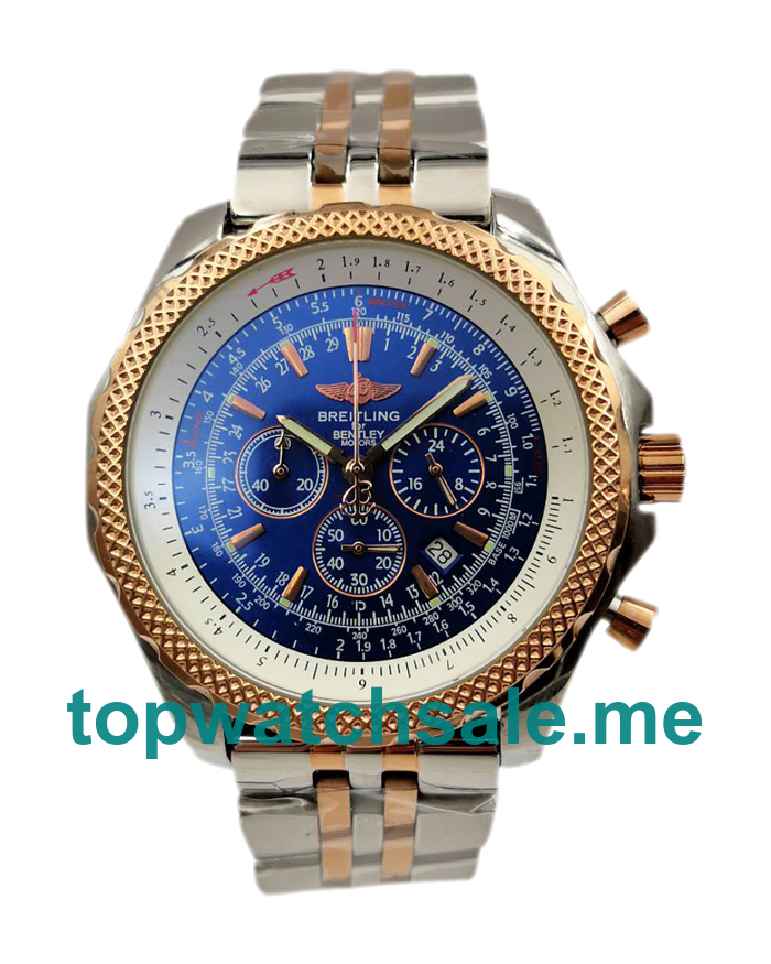 UK 48MM Blue Dials Breitling Bentley Motors A25362 Replica Watches