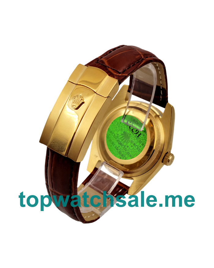 UK 36MM Champagne Dials Rolex Day-Date 18238 Replica Watches