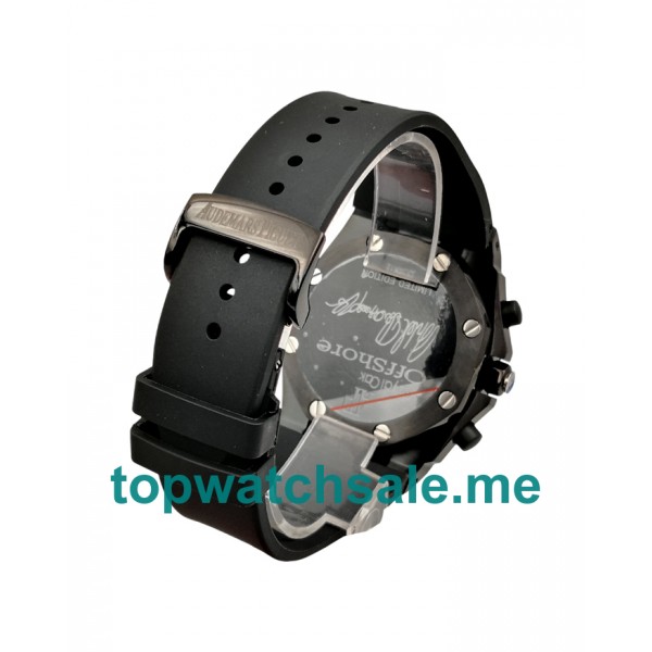 UK 42MM Replica Audemars Piguet Royal Oak Offshore 26170ST Black Steel Watches