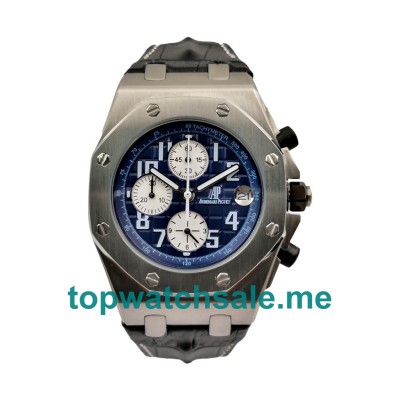 UK 42MM Replica Audemars Piguet Royal Oak Offshore 26170ST Blue Dials Watches