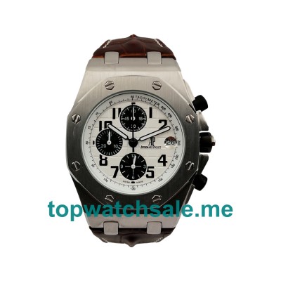 UK 42MM Replica Audemars Piguet Royal Oak Offshore 26170ST White Dials Watches