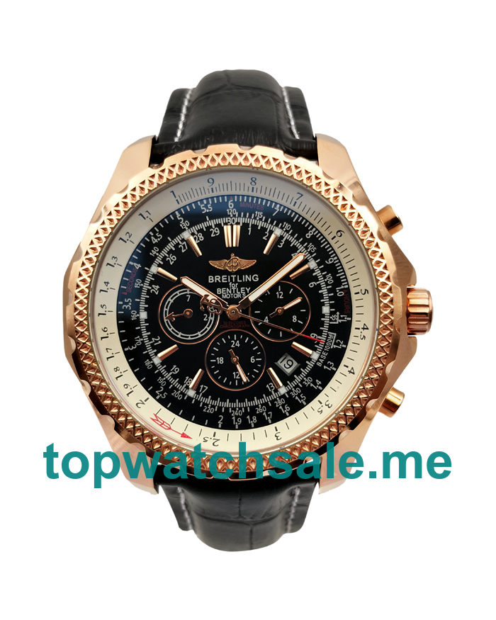 UK Best Quality Breitling Bentley A25362 Replica Watches With Black Dials For Men