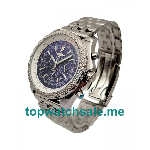 UK 47MM Blue Dials Breitling Bentley Motors A25362 Replica Watches