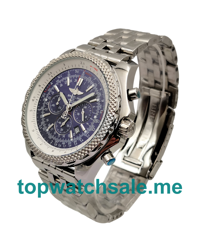 UK 47MM Blue Dials Breitling Bentley Motors A25362 Replica Watches