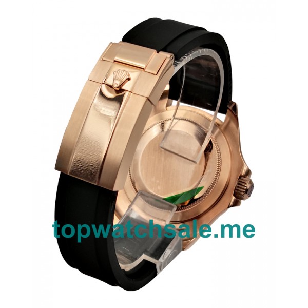 UK Perfect Replica Rolex Yacht-Master 116655 Watches With Rose Gold Cases For Sale