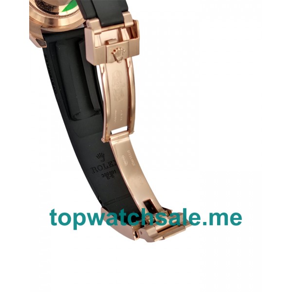 UK Perfect Replica Rolex Yacht-Master 116655 Watches With Rose Gold Cases For Sale