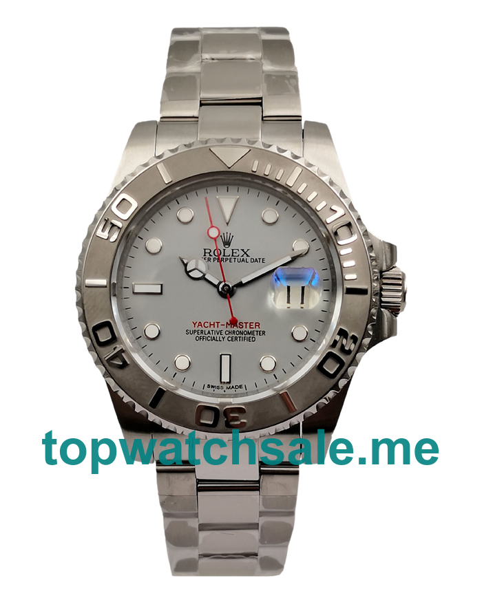 UK Perfect Replica Rolex Yacht-Master 16622 Watches With Grey Dials For Men