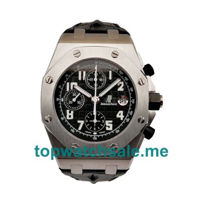 UK 42MM Black Dials Audemars Piguet Royal Oak Offshore 26170ST.OO.D101CR.03 Replica Watches