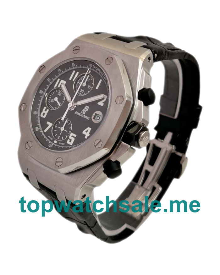 UK 42MM Black Dials Audemars Piguet Royal Oak Offshore 26170ST.OO.D101CR.03 Replica Watches