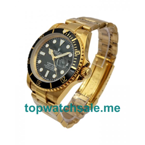 UK 40MM Black Dials Rolex Submariner 116618 LN Replica Watches