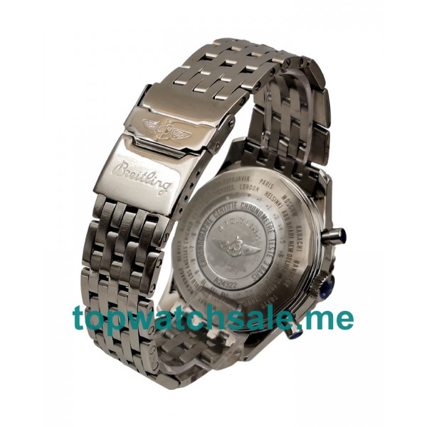 UK Cheap Breitling Navitimer World A24322 Replica Watches With Blue Dials For Men