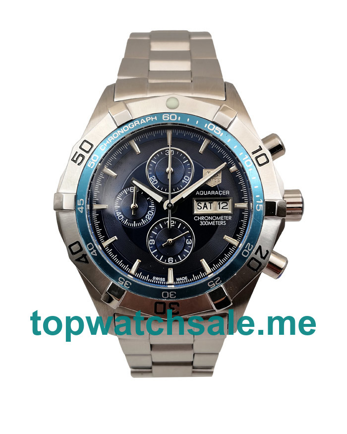 UK 44.5MM Blue Dials TAG Heuer Aquaracer CAF2012.BA0815 Replica Watches UK 44.5MM Blue Dials TAG Heuer Aquaracer CAF2012.BA0815 Replica Watches