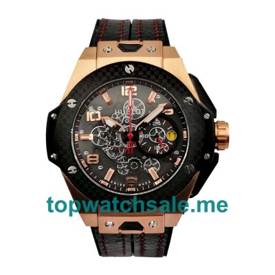 UK 44MM Black Bezels Replica Hublot Big Bang 401.OQ.0123.VR Watches