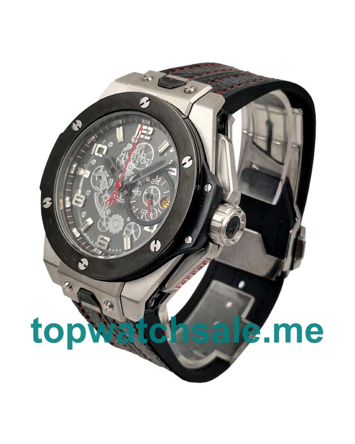 UK 44MM Black Ceramic Bezels Replica Hublot Big Bang 402.NX.0123.WR Watches