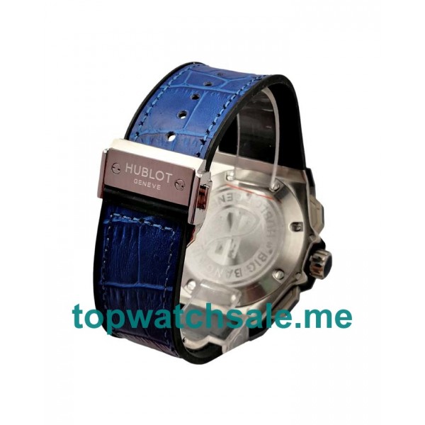 UK 46MM Blue Bezels Hublot King Power 701.NQ.0137.GR.SPO14 Replica Watches
