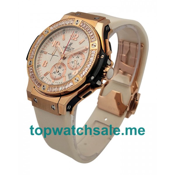 UK 37MM Diamond Bezels Hublot Big Bang 341.PE.230.RW.114 Replica Watches