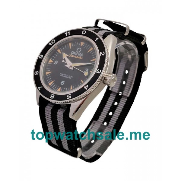 UK 42MM Black Dials Omega Seamaster 233.32.41.21.01.001 Replica Watches