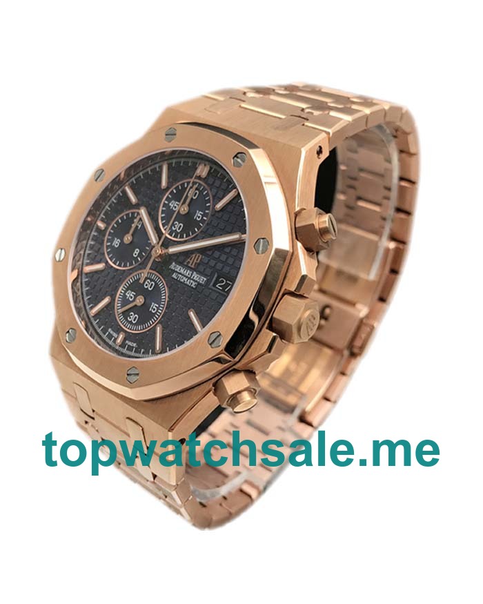 UK 42MM Rose Gold Replica Audemars Piguet Royal Oak Offshore 26170OR Watches