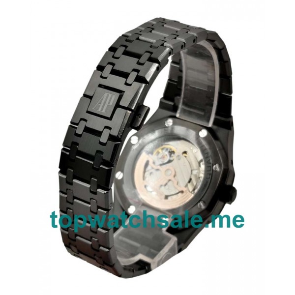 UK 42MM Black Steel Replica Audemars Piguet Royal Oak 26470ST Watches