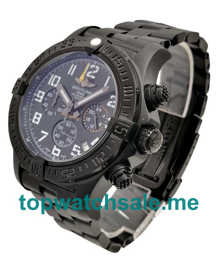UK AAA Quality Breitling Super Avenger XB0170E4 Replica Watches With Black Dials For Men