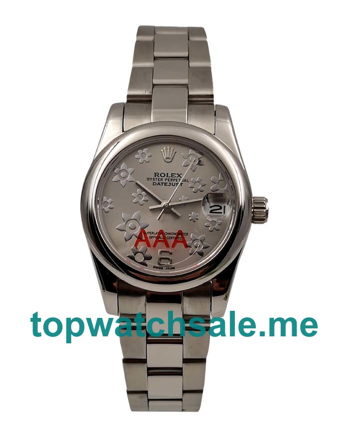 UK 31MM Gray Dials Rolex Datejust 178240 Replica Watches